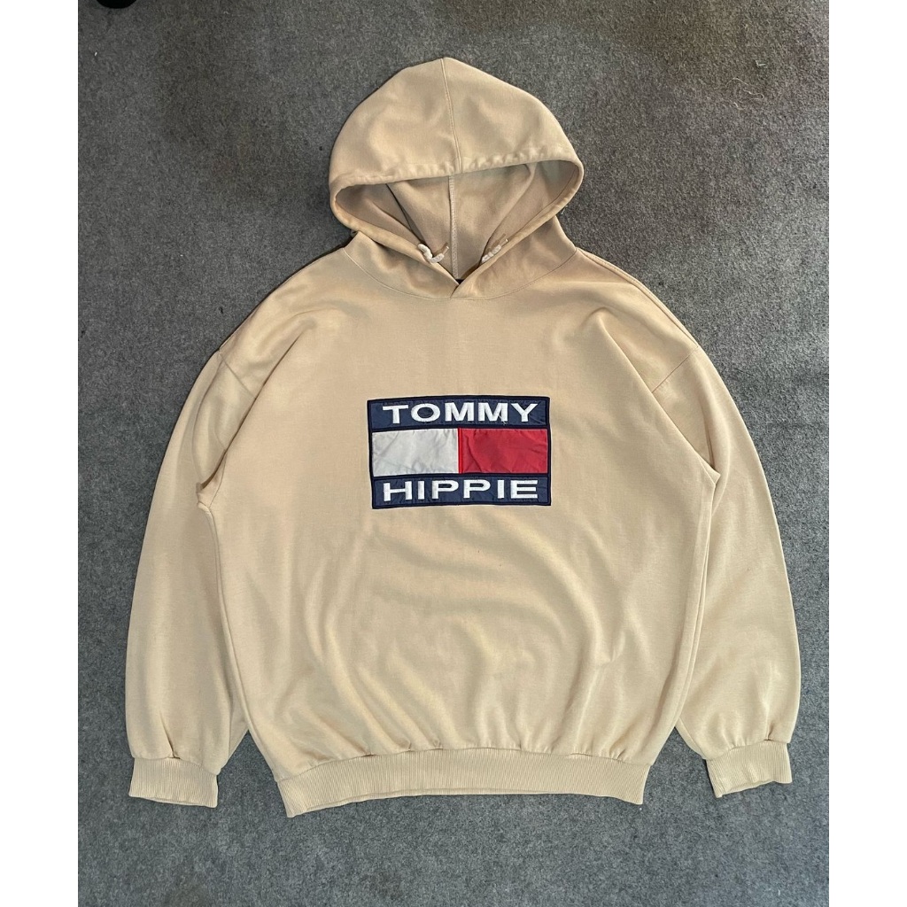 HOODIE TOMMY HILFIGHER HIPPIE VINTAGE FULL BORDIR