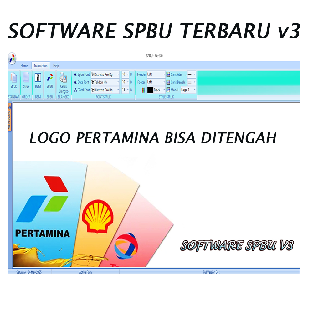 software aplikasi spbu v3 terbaru