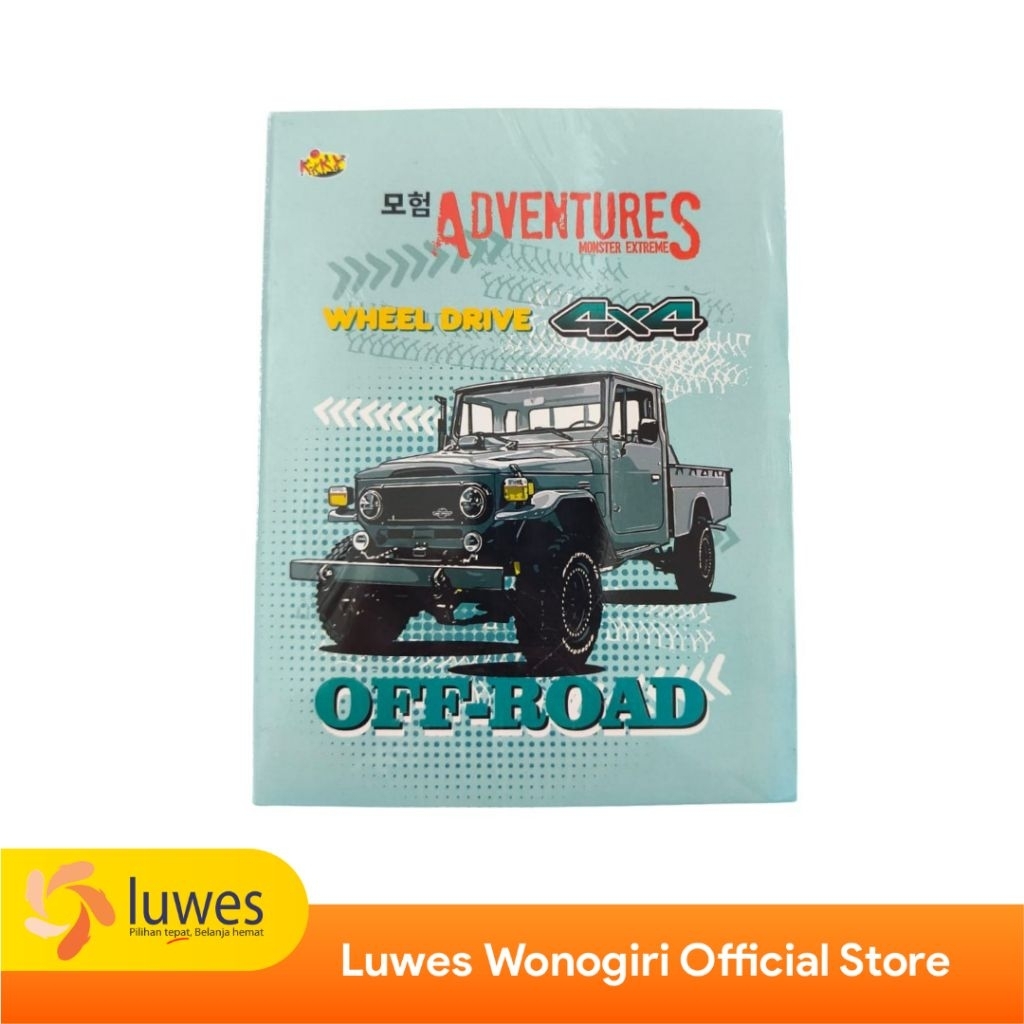 

Buku Tulis Warna Kiky 98 lembar (5pc)