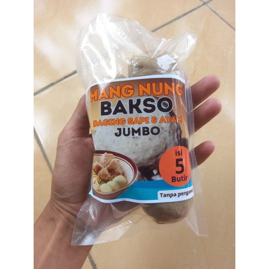 

bakso mang nung isi 5 jumbo