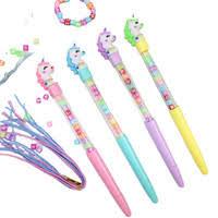 

Bolpen Unicorn tinta hitam pena unicorn lucu kreatif stationary pen DIY PEN