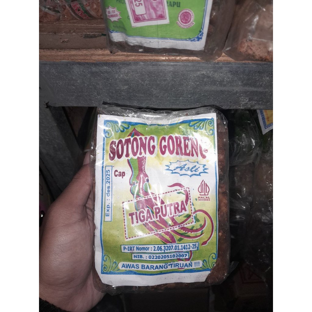 

Jajanan Jadul Sotong Goreng Cap Tiga Putra Murah Enak Dijamin Nagihhh