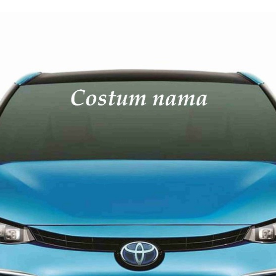 stiker mobil COSTUM NAMA Atau Request Sesuai Permintaan