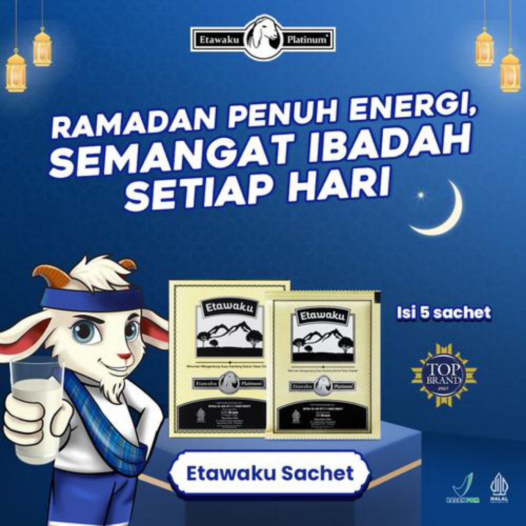 

Etawaku Platinum Sachet Susu Kambing Efektif Untuk Permasalahan Paru Paru Original