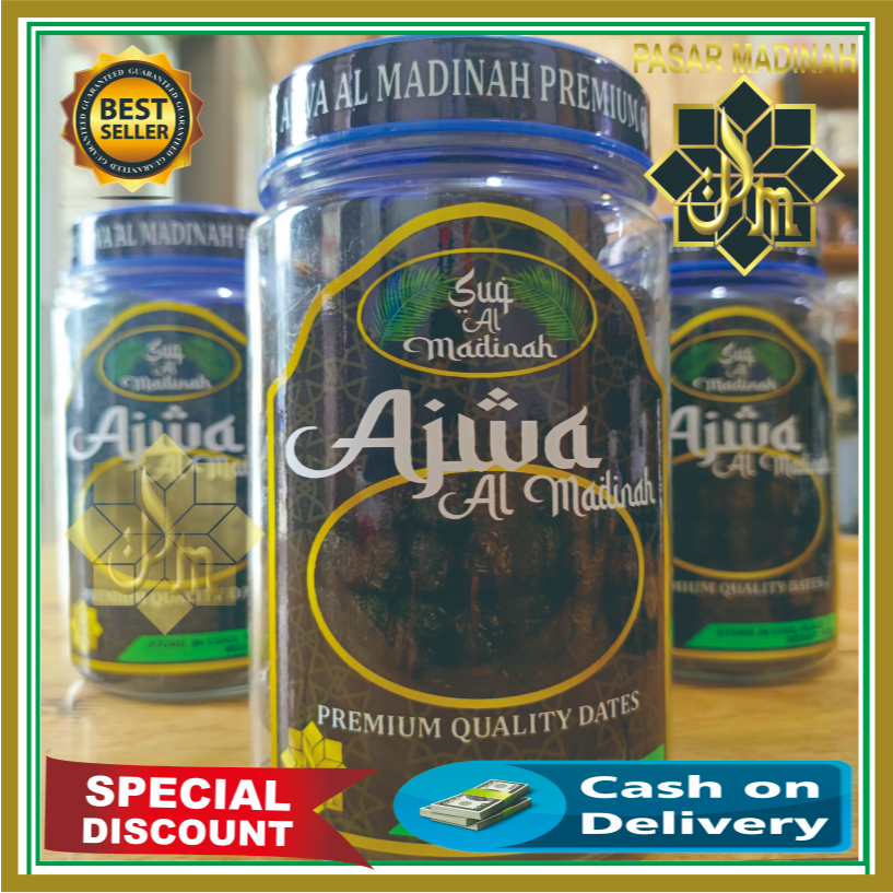 

Kurma Ajwa Al madinah Premium Quality 500gr