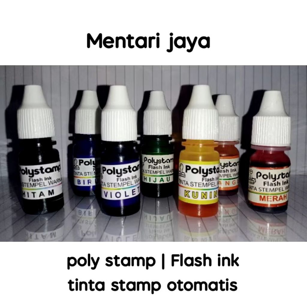 

Tinta stamp Otomatis | flash ink | poly stamp