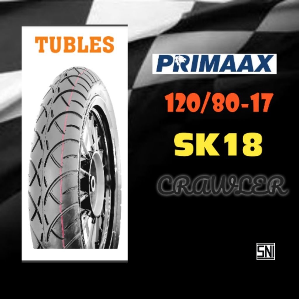 120/80-17 primaax sk 18 tubles free cop tubles