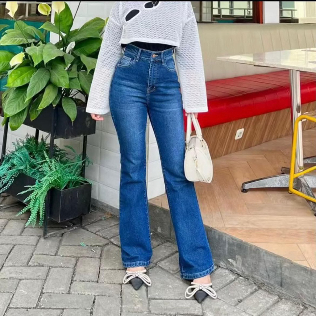 celana cutbray wanita premium -celana levis cutbray wanita hw - celana hw wanita