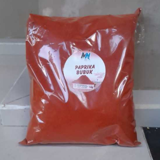 

Bumbu dapur PAPRIKA BUBUK 1kg asli tanpa campuran Msg 100% halal