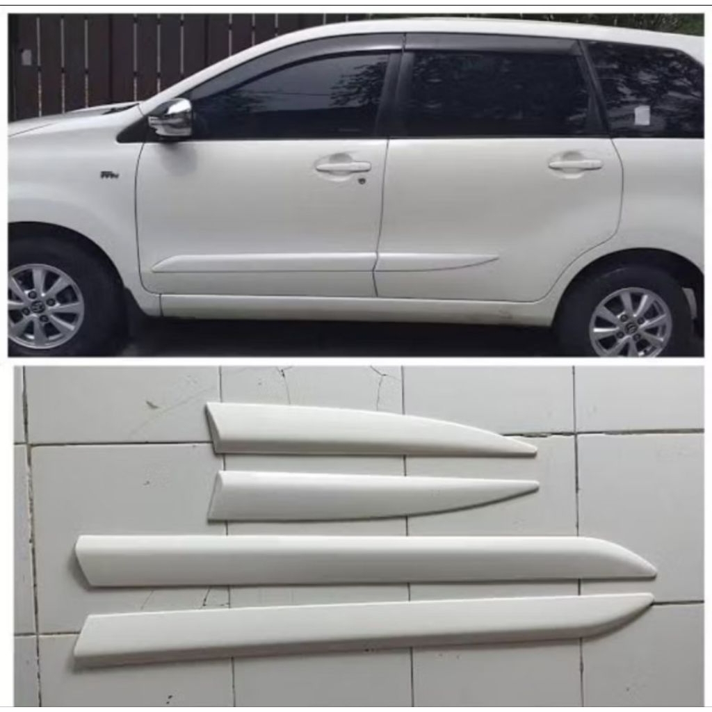 List body side moulding Grand avanza 2015 - 2018.