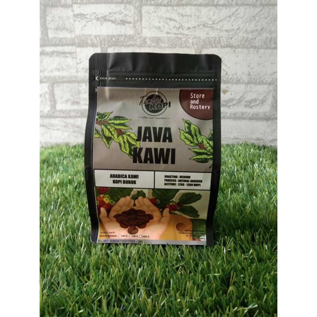 

Kopi Bubuk Arabika Kawi Natural Anaerob 500g