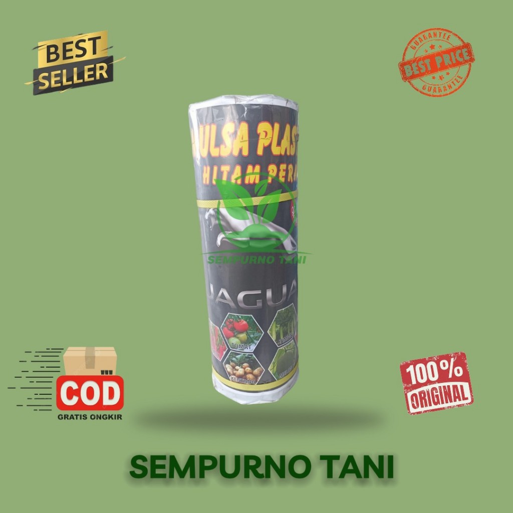 MULSA PLASTIK JAGUAR 1/2 ROLL LEBAR 100 CM