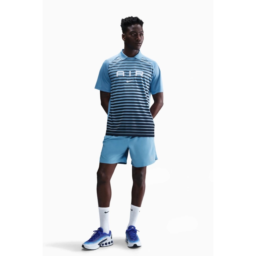 Kaos Polo Nike Air Football Sportswear ORIGINAL Blue Beyond