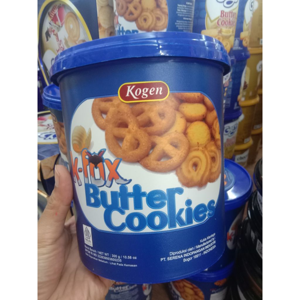 

Kogen K-fox butter cookies 300g
