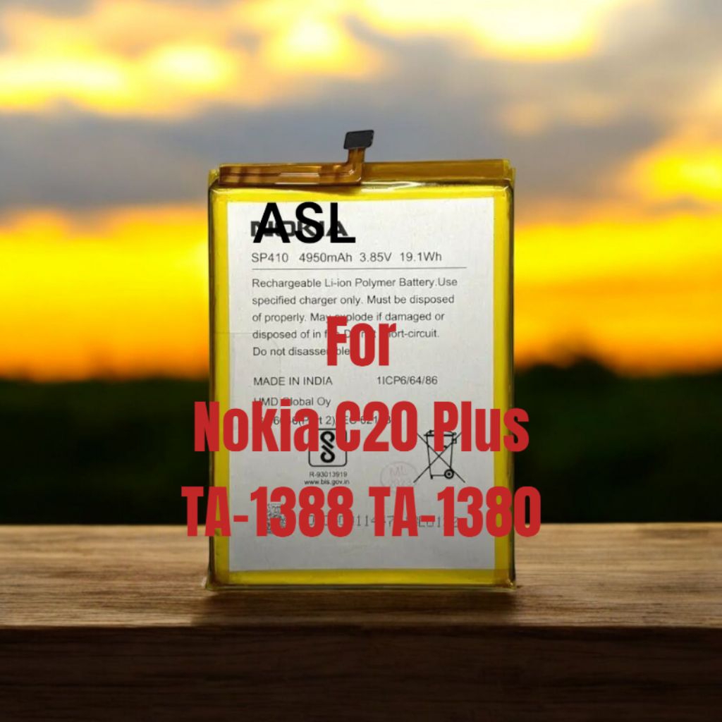 Batre SP410 For NOKIA C20 Baterai C 20 PlusTA-1388 TA-1380 4500mAh Battery SP 41O Batrei BT Batrai