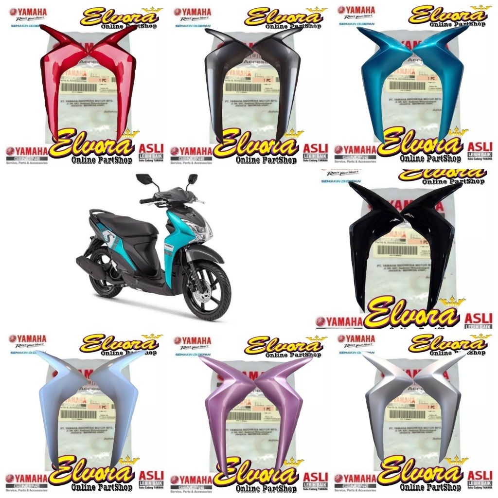Panel sayap depan kanan kiri yamaha Mio S Original B3B-F835U-00 B3B-F835V-00