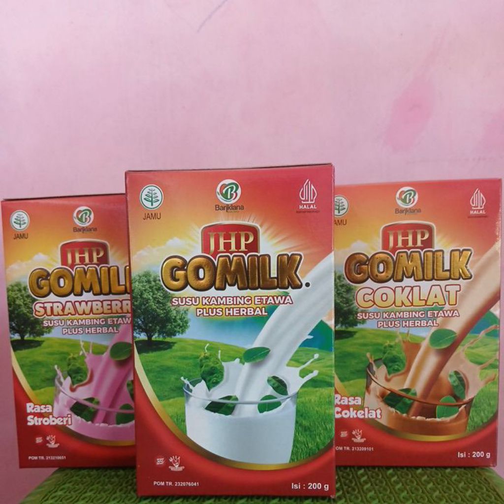 

Susu Kambing Etawa Plus Herbal JHP GOMILK