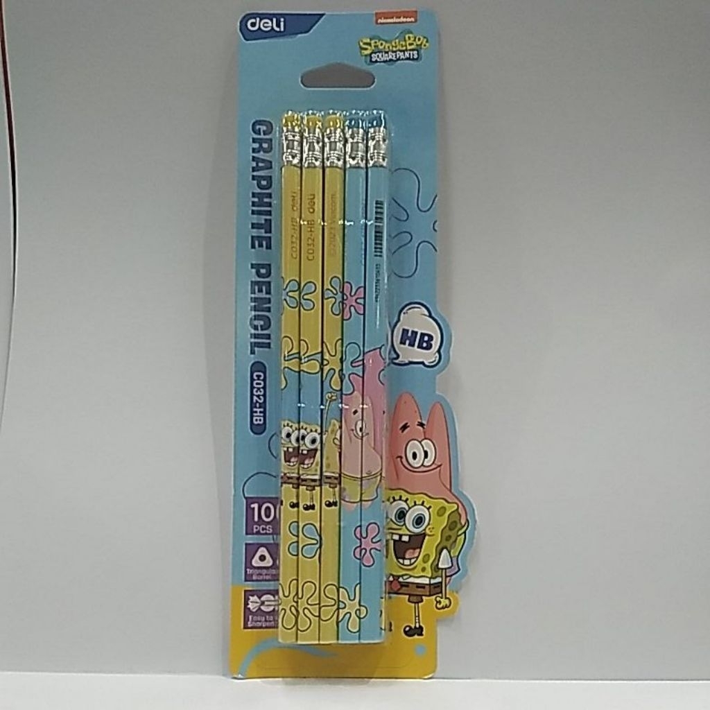 

DELI PENSIL SEGITIGA C032-HB PER PAK