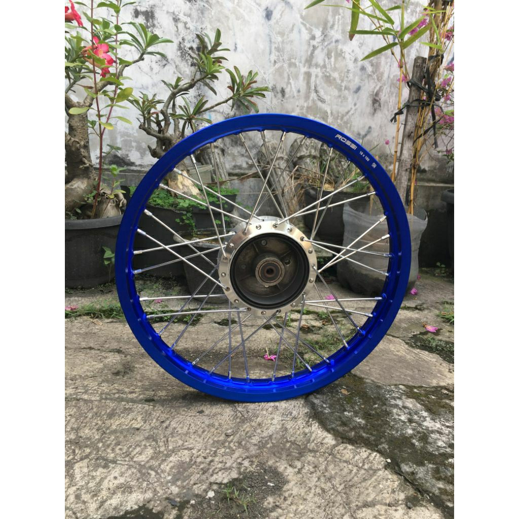 velg belakang yamaha Agstyill tromol kecil ring 18