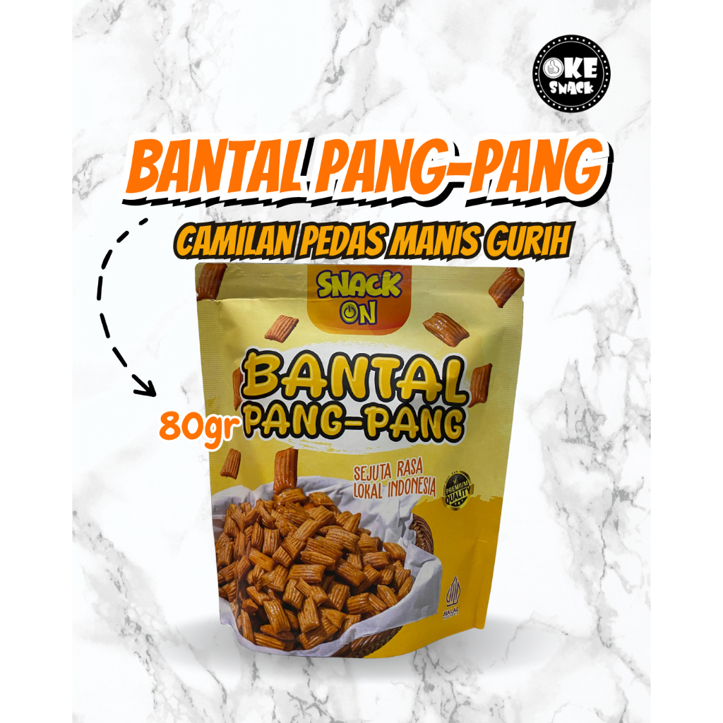 

Snack On Bantal Pang Pang Camilan Gurih Manis
