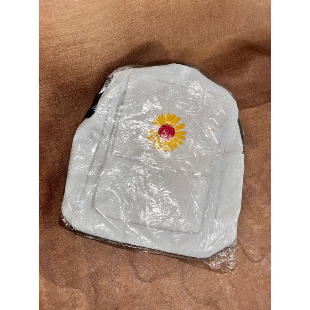 NEW TAS SELEMPANG BUNGA KECIL WARNA PUTIH