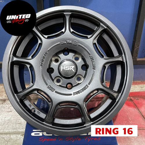 VELG MOBIL HYUNDAI AVEGA AVANZA XENIA VIOS RAIZE YARRIS JAZZ GK5 RING 16 VELG JELIMPO HSR R16X7 LOBA