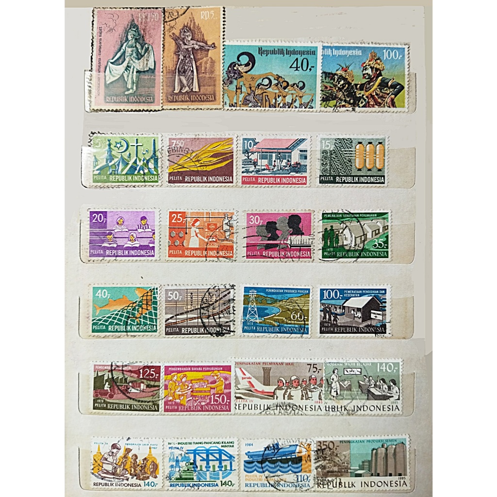 

Koleksi Perangko Indonesia 1960-1990