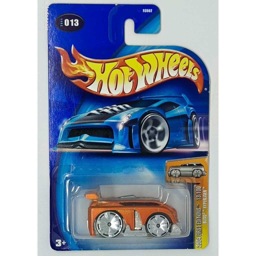 HOT WHEELS 2004 FIRST EDITION BLINGS HYPERLINER