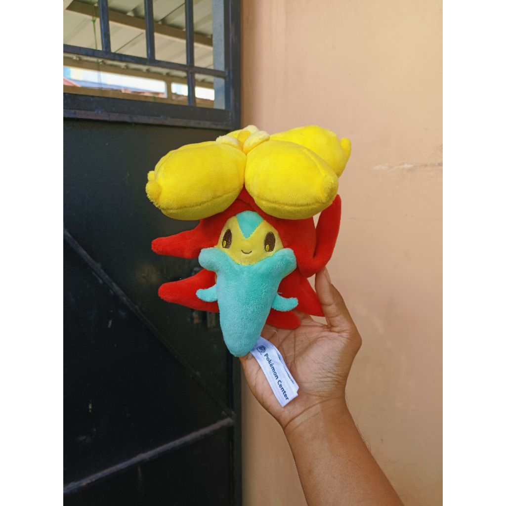Boneka pokemon glosyfluer ori pokemon center