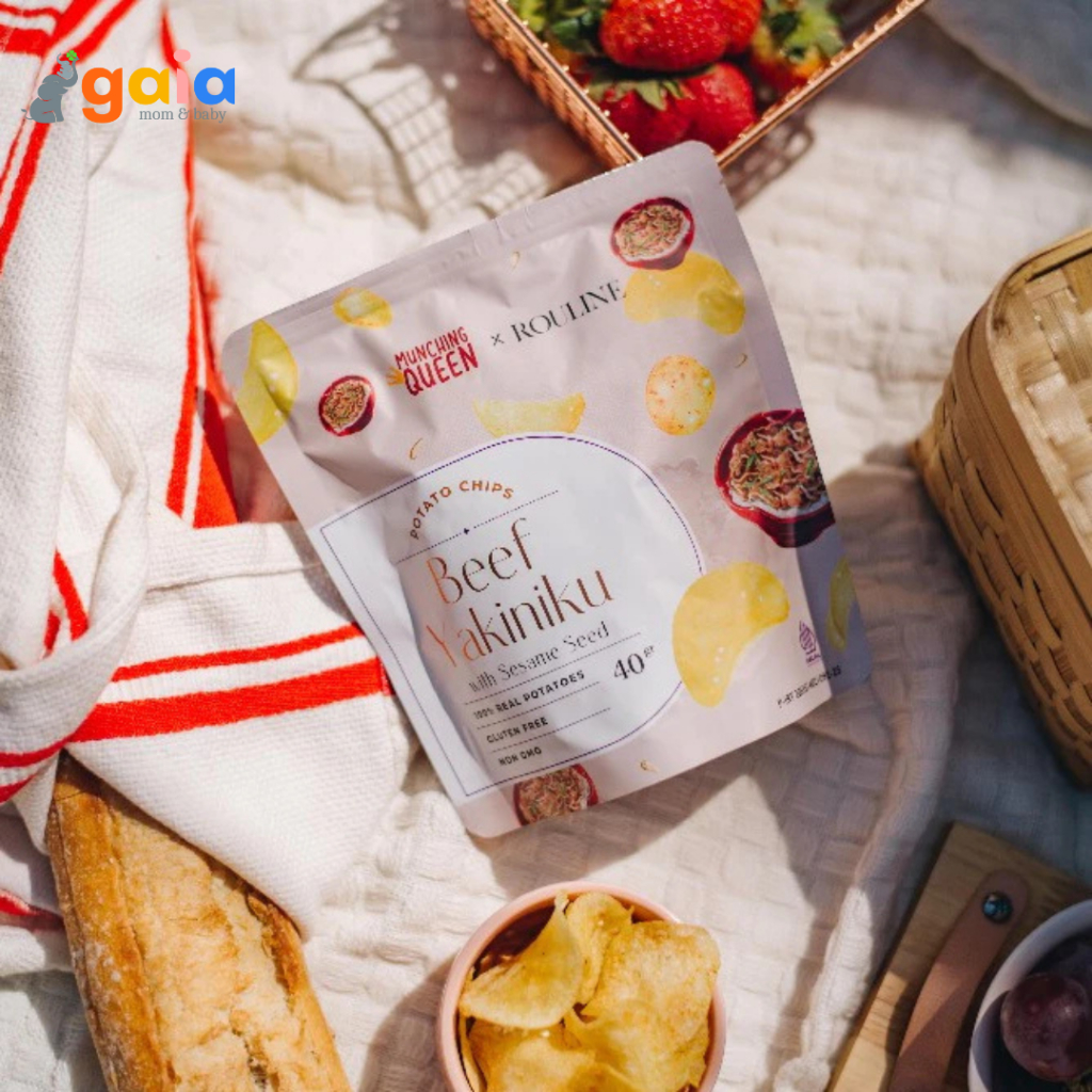 

Munching Queen Mini Potato Beef Yakiniku 40g | Camilan Anak