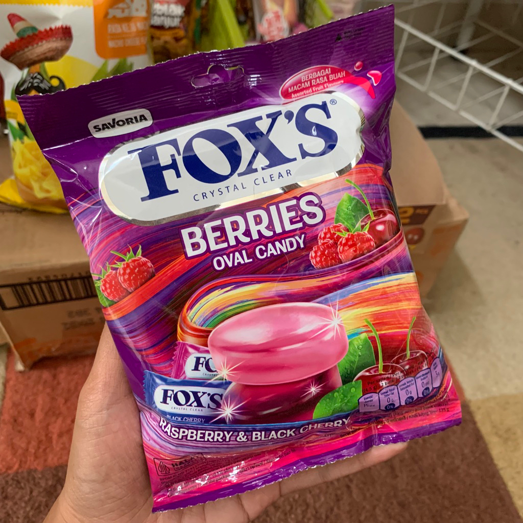 

Permen Foxs Berries Oval Candy