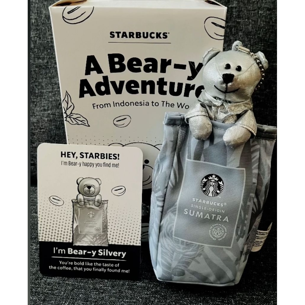 STARBUCKS A BEAR-Y ADVENTURE SUPER SECRET BLIND BOX - BEARISTA STARBUCKS INDONESIA - GANTUNGAN BEARI