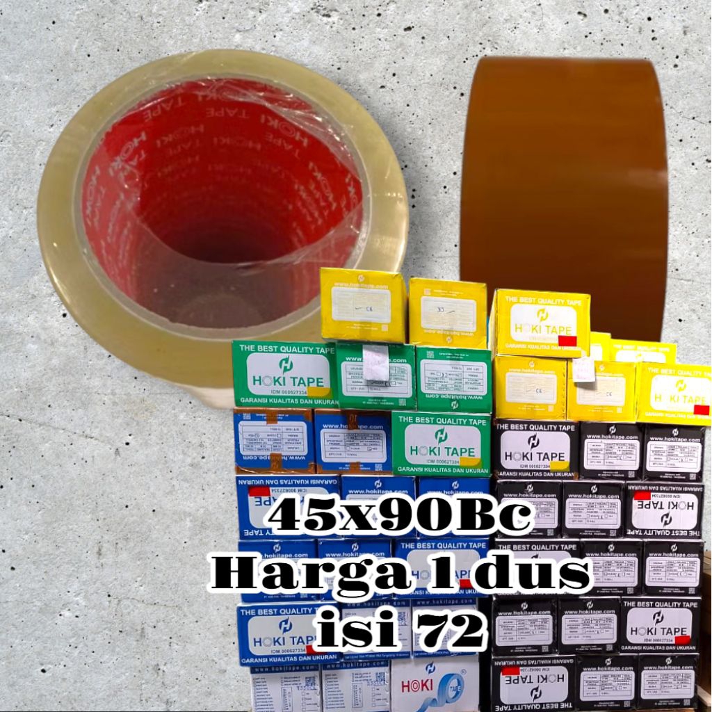 

lakban solatipe 45x90bc (60meter ) 1 dus isi 72 pcs khusus instan