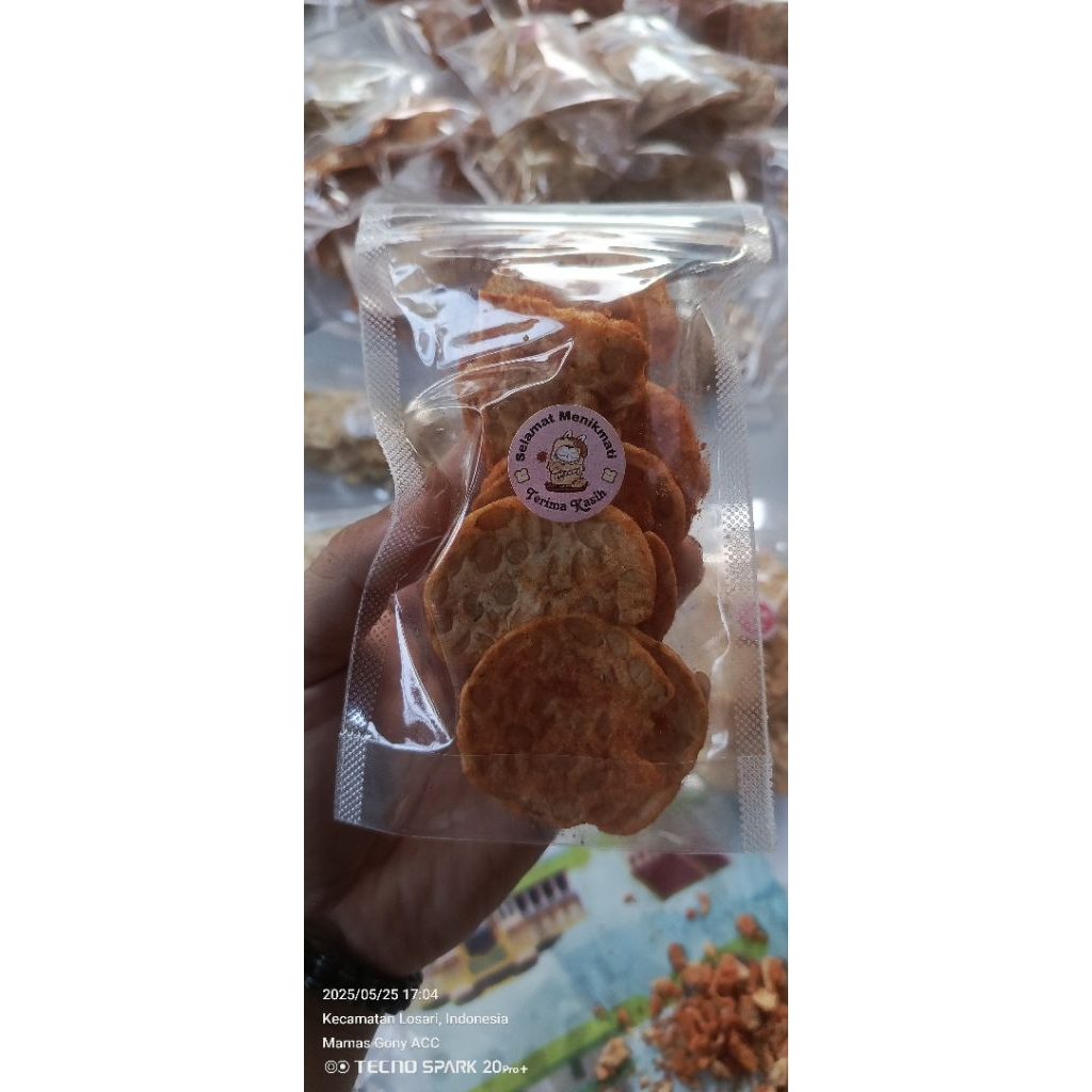 

kripik tempe crispy murah UMKM Losari