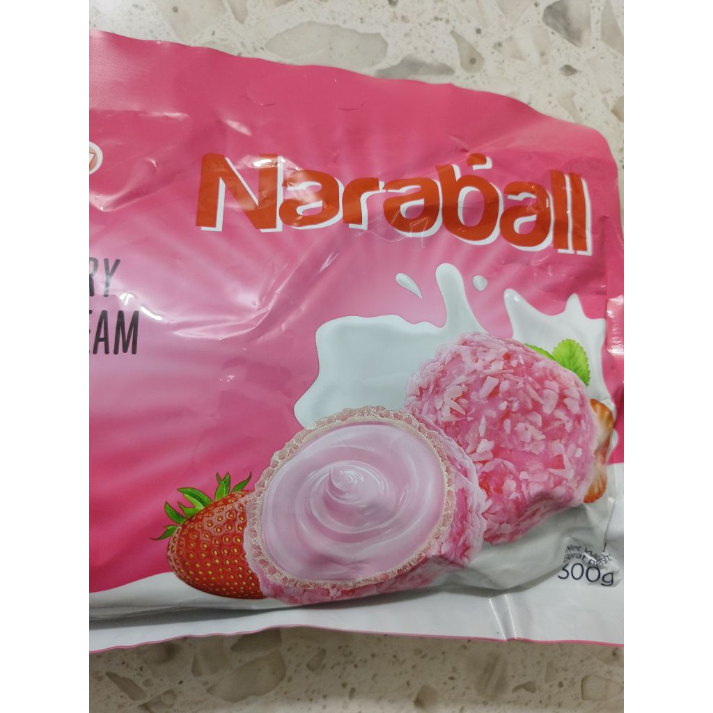 

Naraball Strawberry Melted Cream Mellow Delicious Kemasan 300 Gram