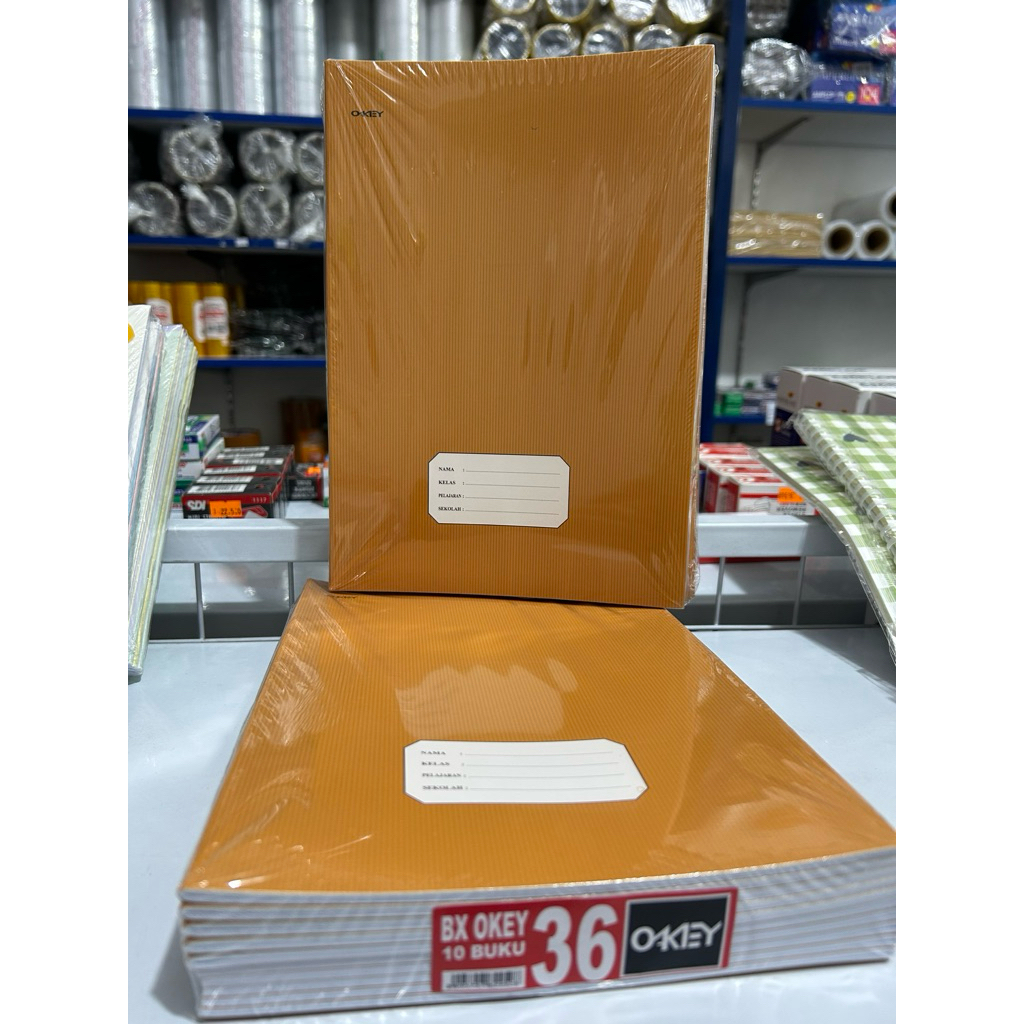 

(PCS) Buku Tulis Motif Kraft / Campus OKEY BOXY 36