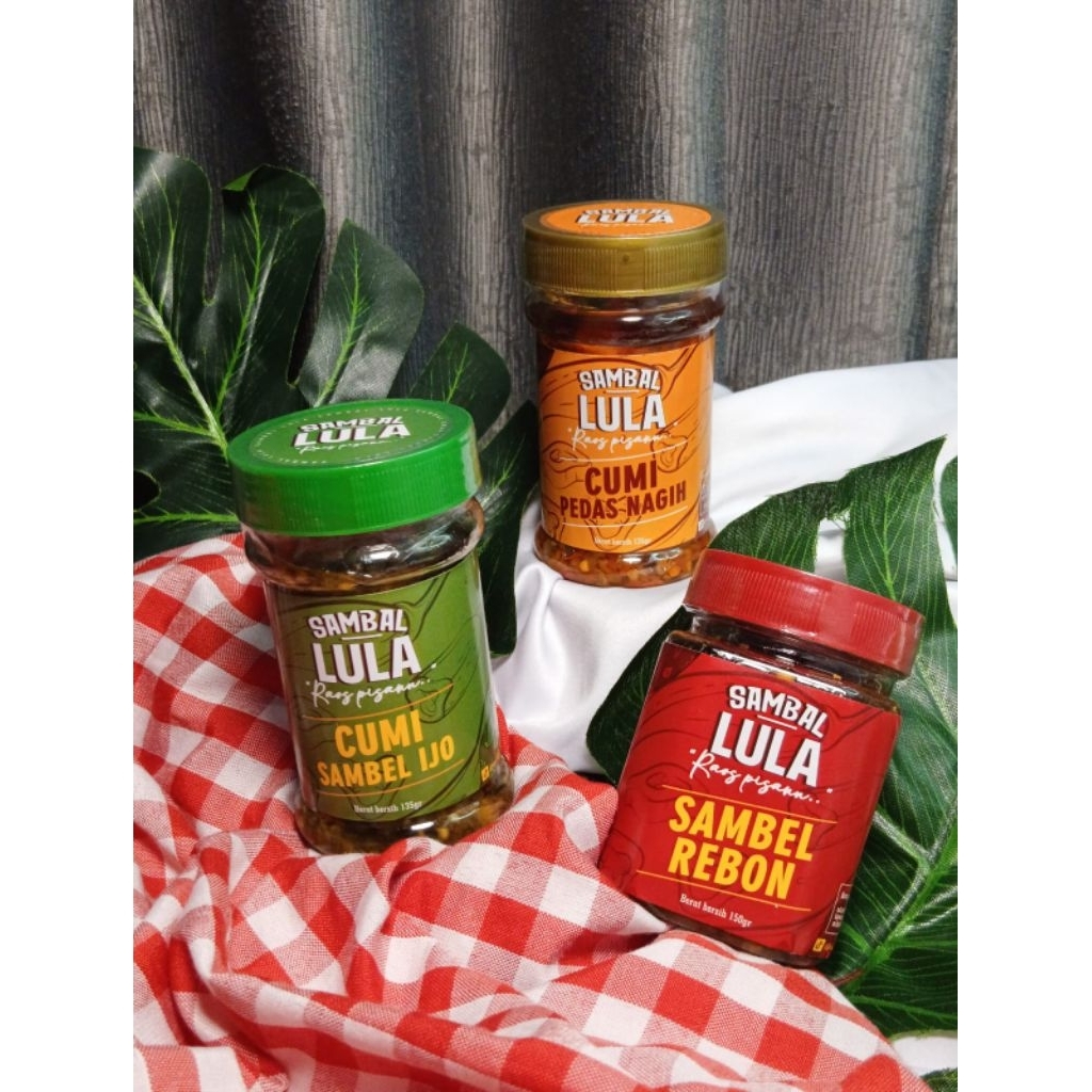

Special Promo Live Sambal LULA mix 2 Sambal Rebon & Sambal Cumi Ijo