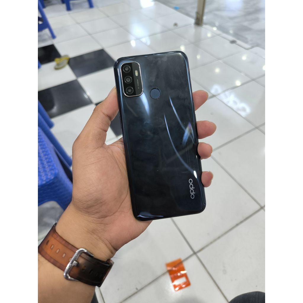 Oppo A53 6/128 GB Fullset second Garansi resmi