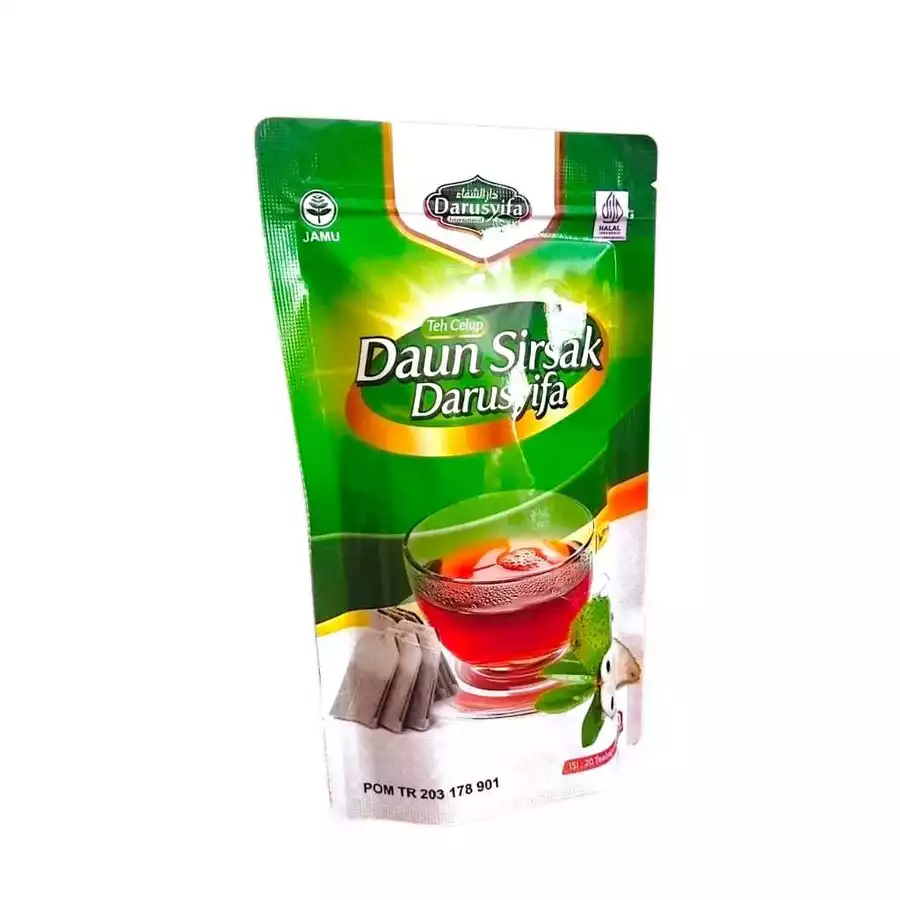 

Teh Celup Darusyifa Daun Sirsak Isi 20 Pcs 2Gram Original