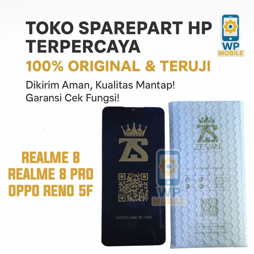 Lcd + Touchscreen Realme 8/8 Pro/ Oppo Reno 5F (Zevan)