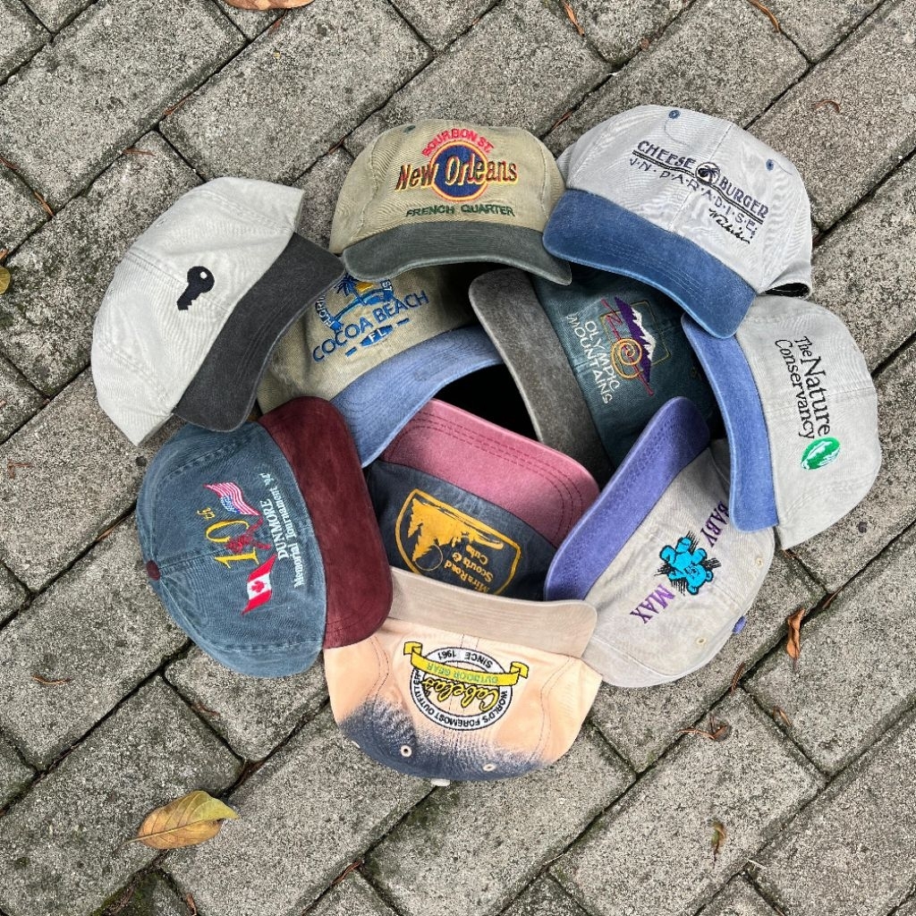 TOPI TWOTONE VINTAGE