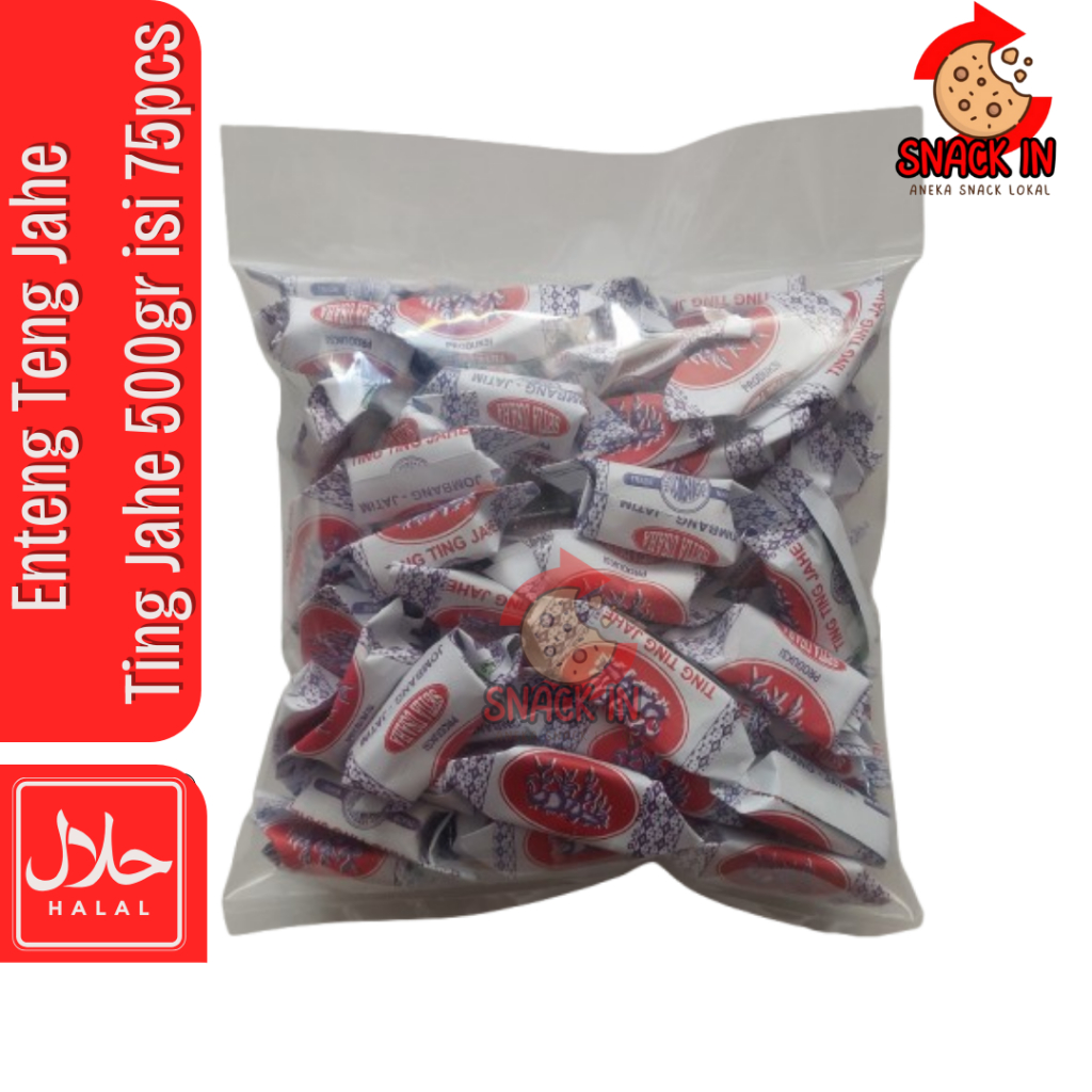 

Permen Enting Enteng Teng Jahe Ting Ting Jahe 500gr isi 75