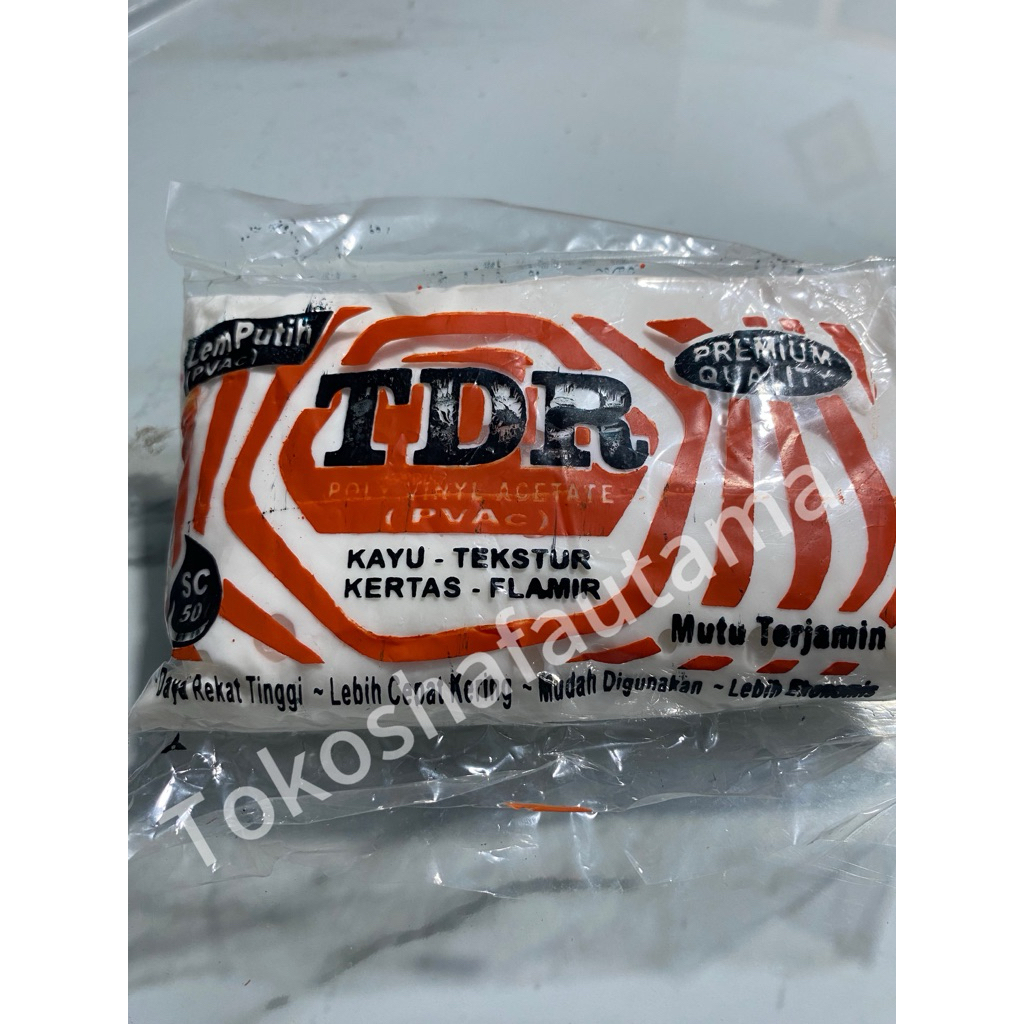 

Lem TDR oren / Lem serbaguna TDR / Lem kayu