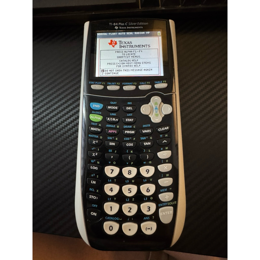 

Texas Instruments TI-84 Plus C silver edition scientific calculator