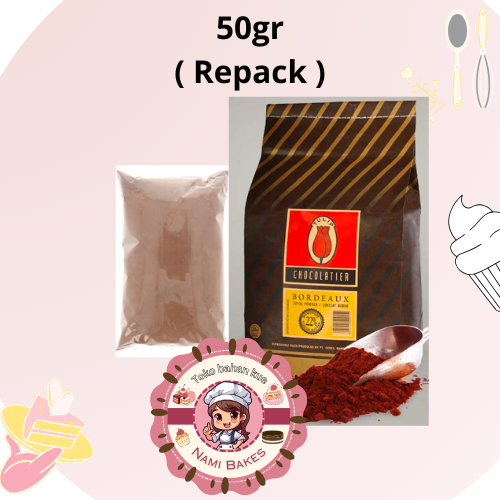 

Coklat Bubuk Bordeaux Tulip Repack 50gr Cocoa Powder