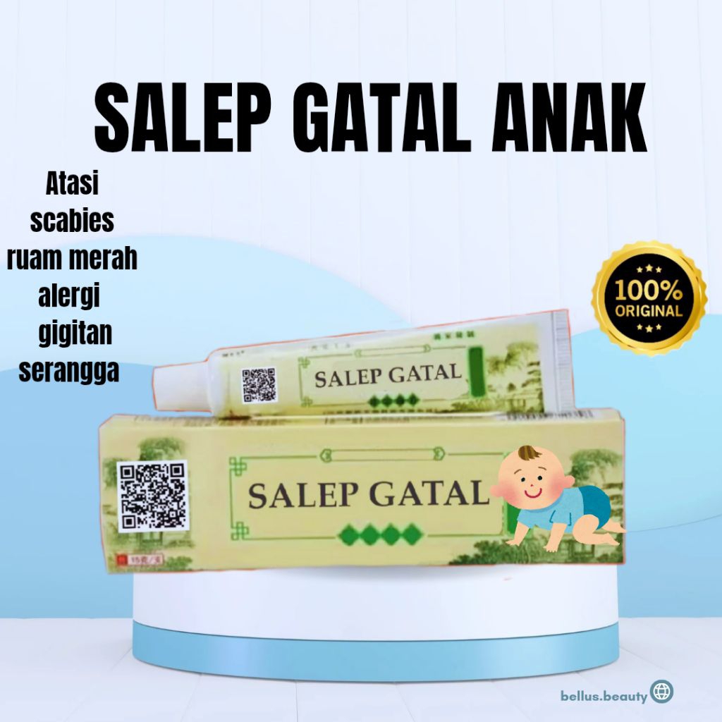 SALEP GATAL ANAK SCABIES RUAM MERAH DIGIGIT SERANGGA HERPES COD