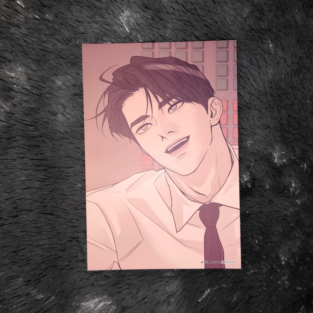 

Official [Pearl Boy] Post card Dooshik smirking