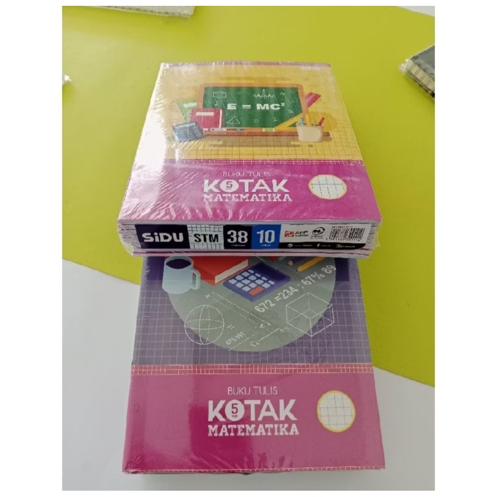 

SIDU BUKU KOTAK MATEMATIKA 5MM 38lembar
