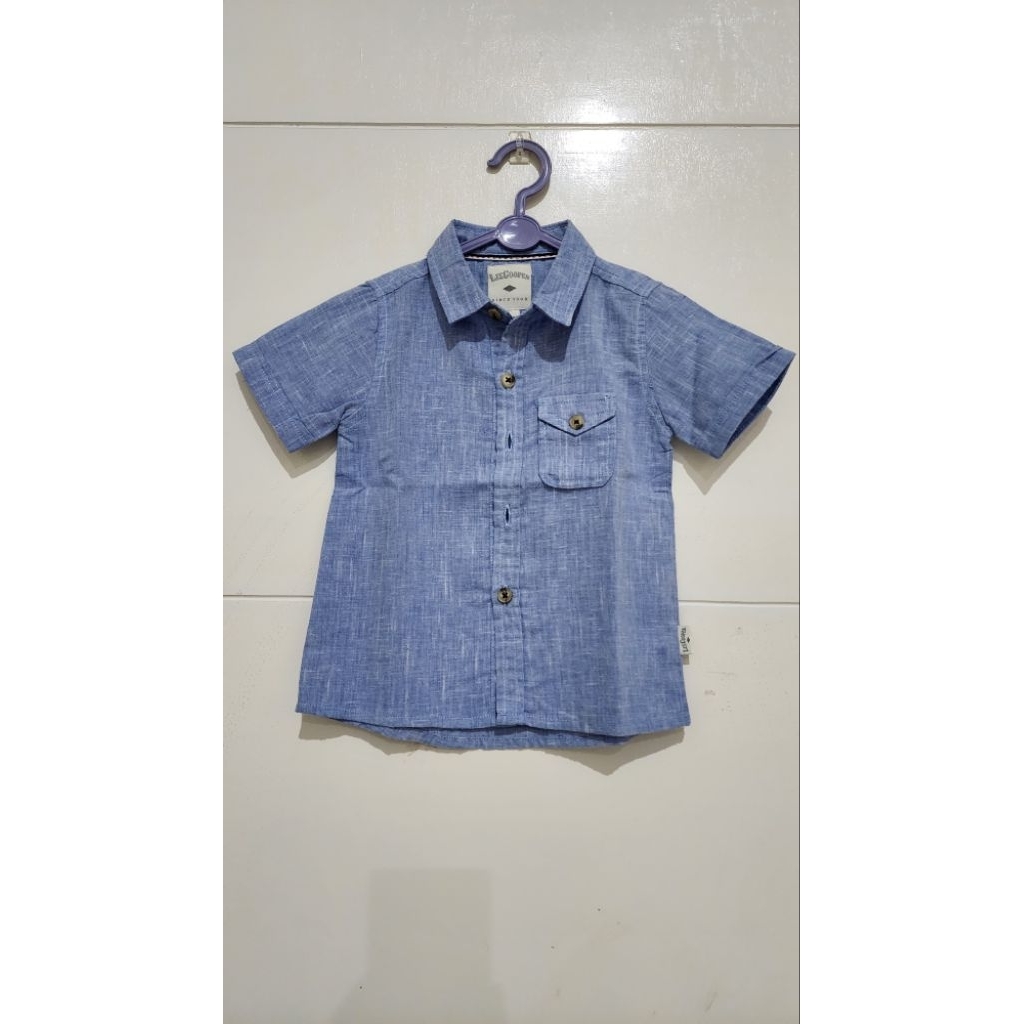 PRELOVED KEMEJA ANAK PRIA 18-24M LEE COOPER