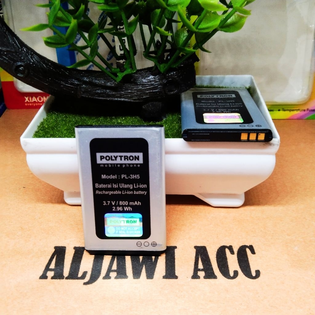 BATRE BATERAI BATTERY POLYTRON C203 C204 C205 C181 C101 C301 PL-3H5 ORIGINAL BATTERY HP